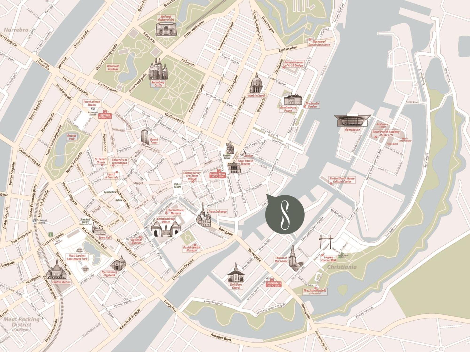 Sanders Noble - Fantastic 4-Bdr Apt In The Capital Kopenhagen Exterior foto